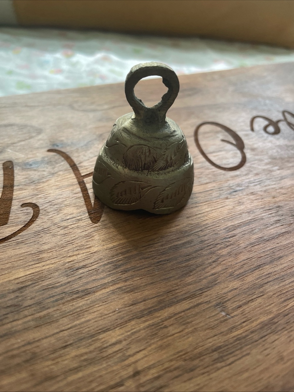 Small Decorative Brass Metal Bell -